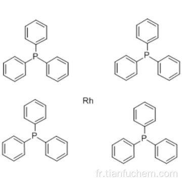 Rhodium, hydrotétrakis (triphénylphosphine) CAS 18284-36-1